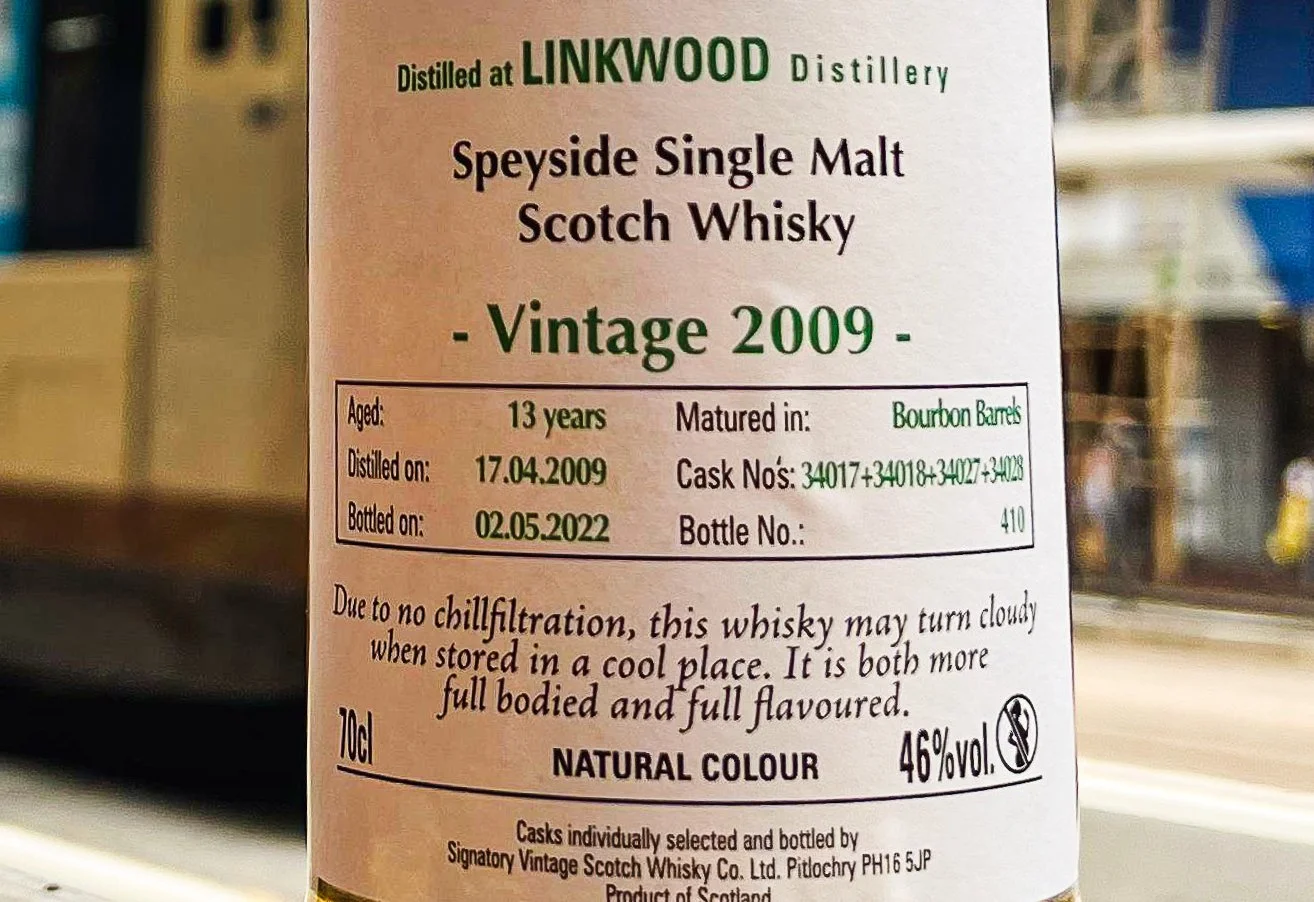 と*も様 リンクウッドSIGNATORY VINTAGE LINKWOOD 13 シグナトリー・ヴィンテージ 100プルーフシリーズ リンクウッド 2013